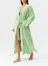 louisa palmetto kaftan model 2024 F