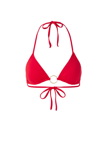 【SEASON BIKINI】【未使用未着用】 Moulin Rouge_B0 Blair Reversible Triangle Bikini Top | Merlot – VDM THE LABEL