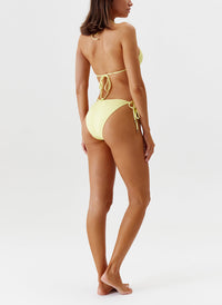 Melissa Odabash Miami Sunray Ribbed Bamboo Ring Trim Triangle Bikini - 2024 Collection