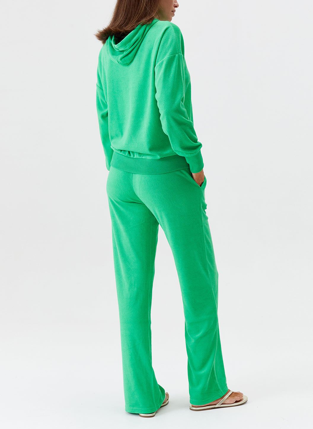 Melissa Odabash Nora Green Terry Hoodie - 2024 Collection