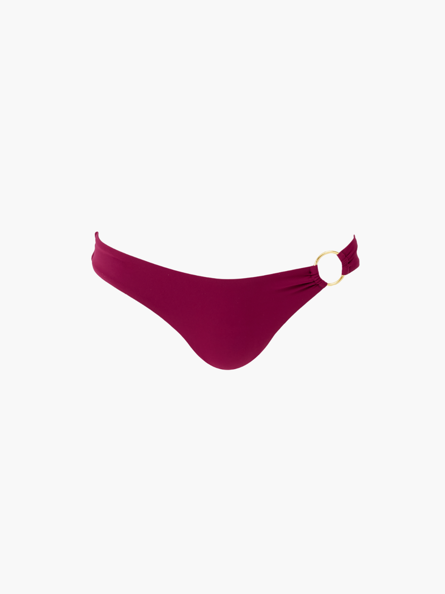 Saya Burgundy Bikini Bottom
