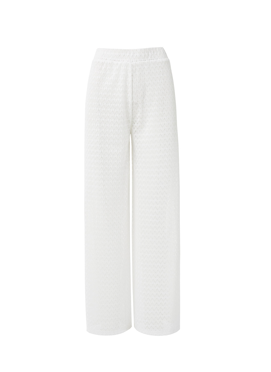 Sienna White Trouser | Official Site