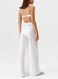 sienna white trouser model 2024 B
