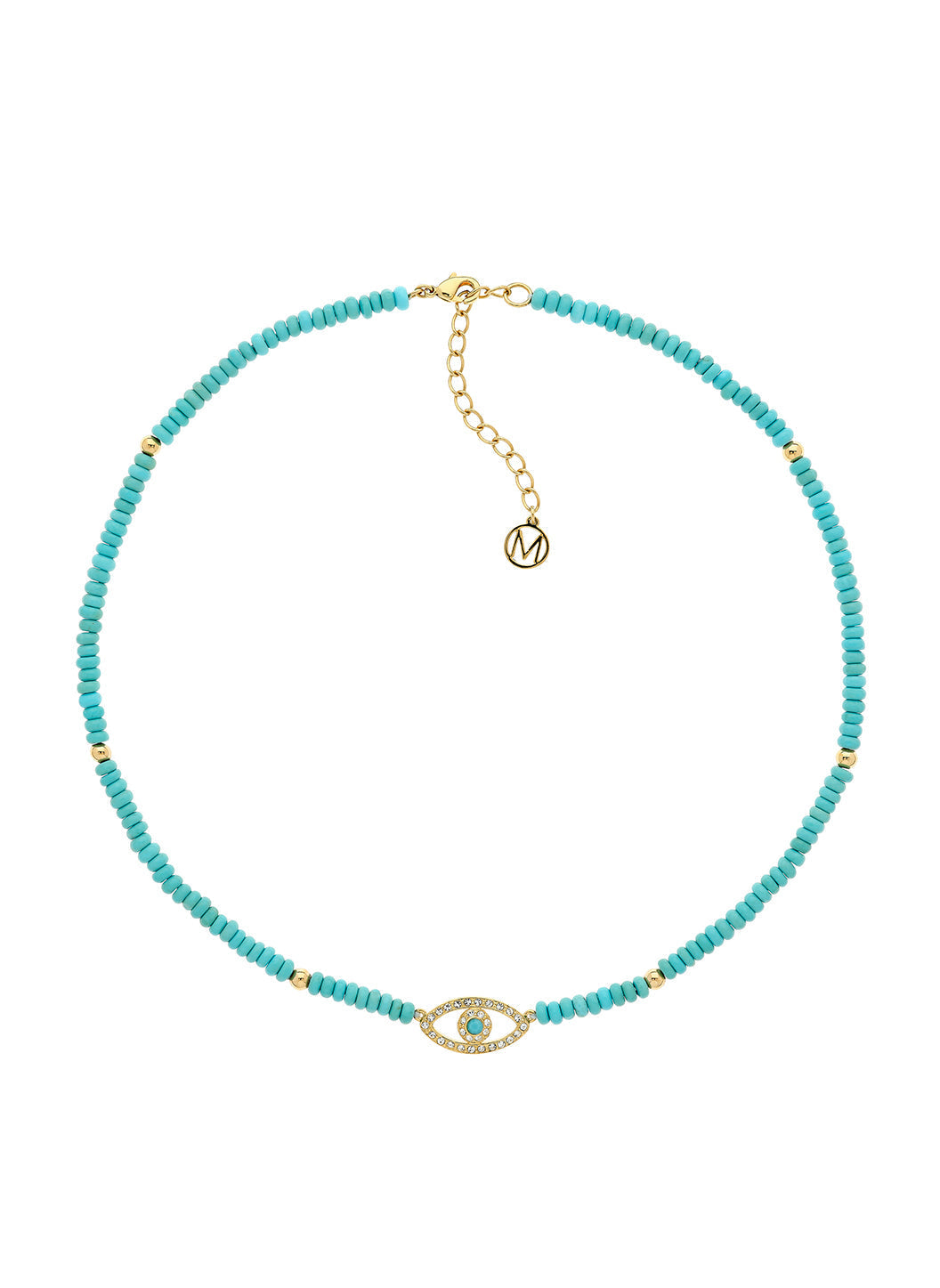 Turquoise Eye Necklace | Official Site