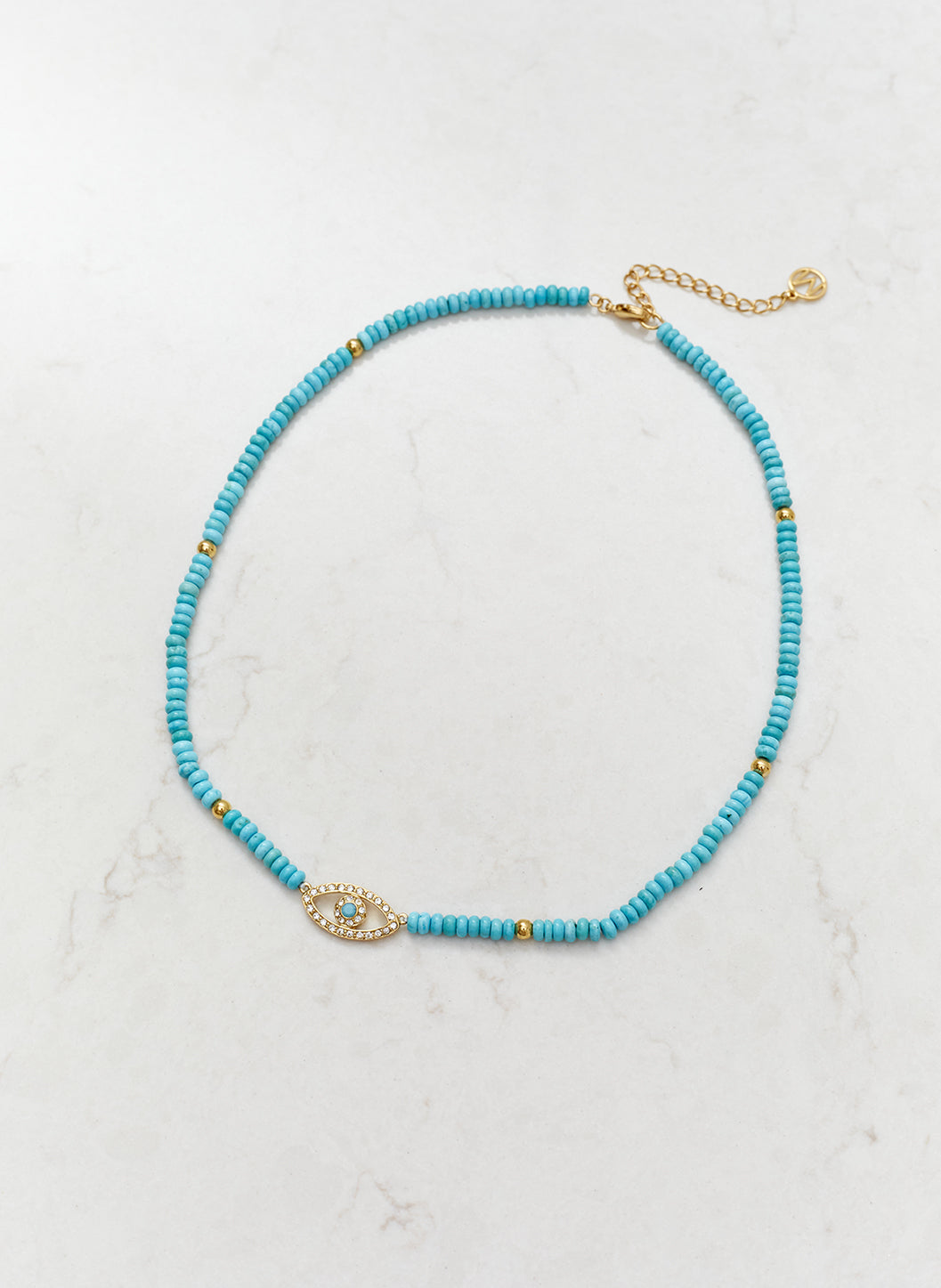 Turquoise Eye Necklace | Official Site