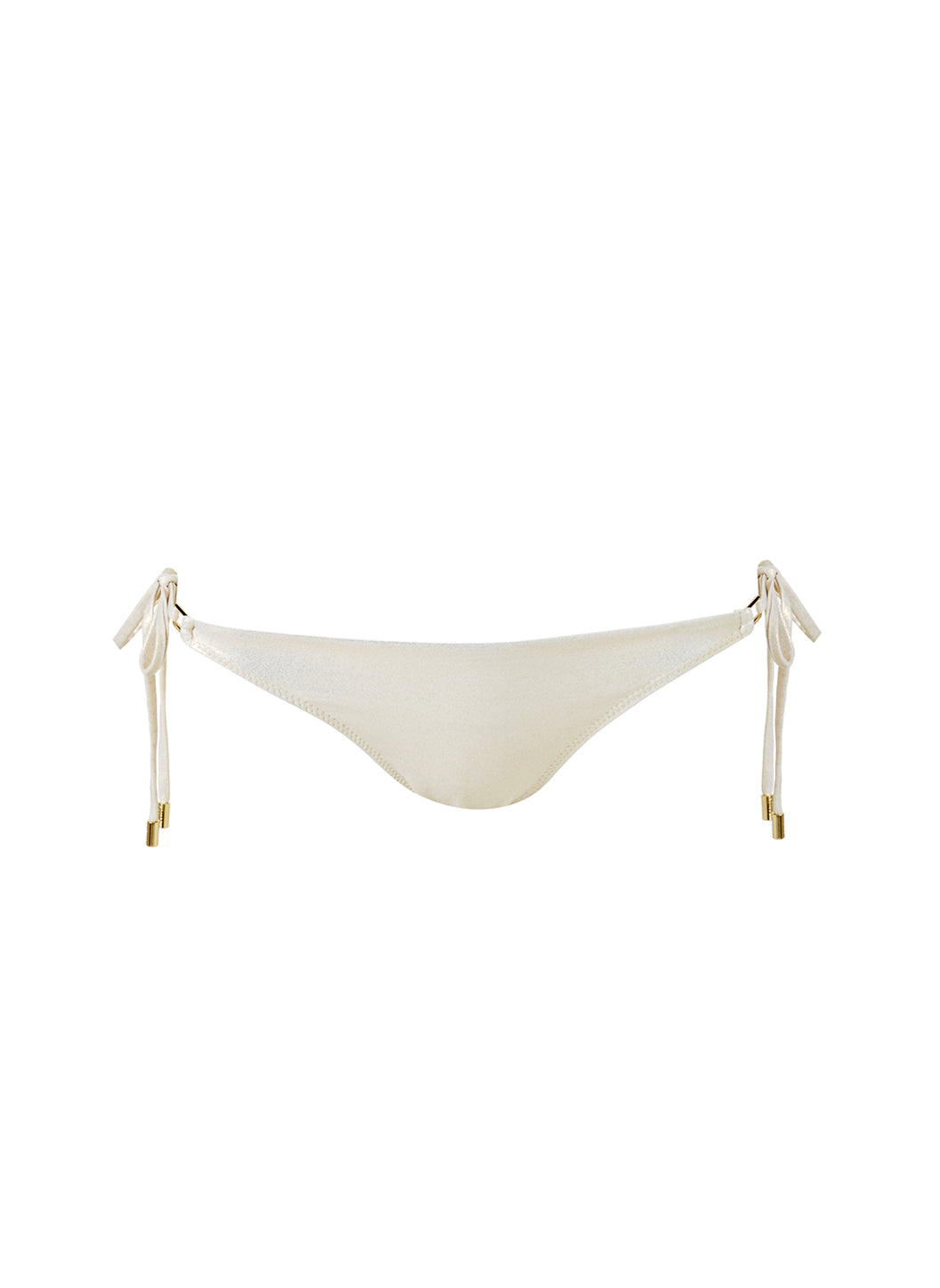 Melissa Odabash Vegas Gold Tie Side Bikini Bottom - 2024 Collection
