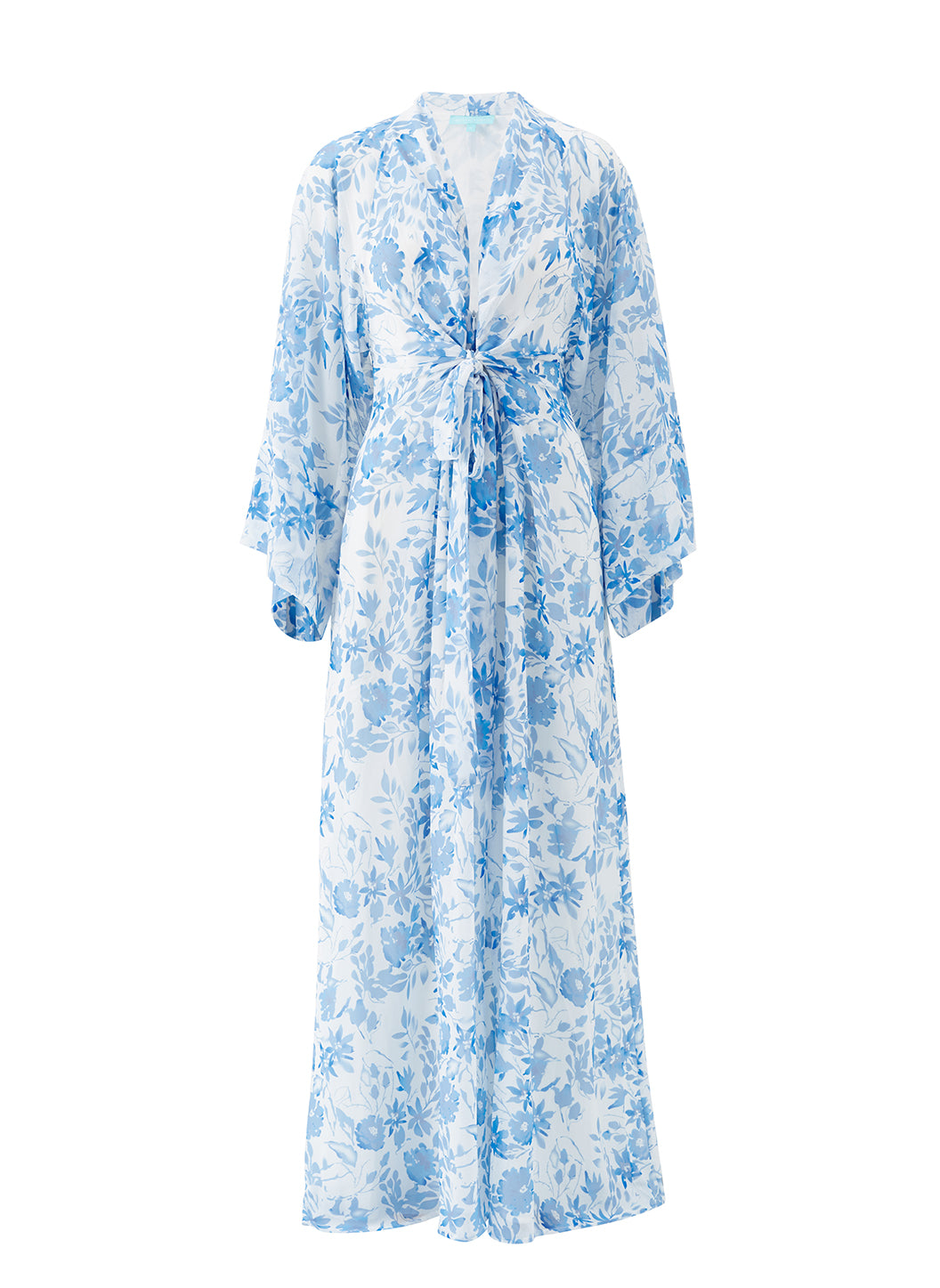 wisdom blue floral kaftan_cutout