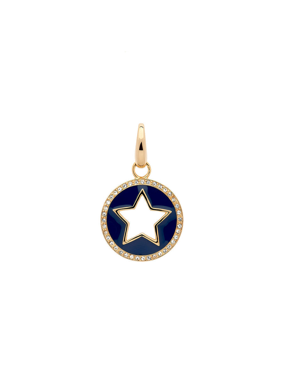 Blue Crystal Star Charm-2024