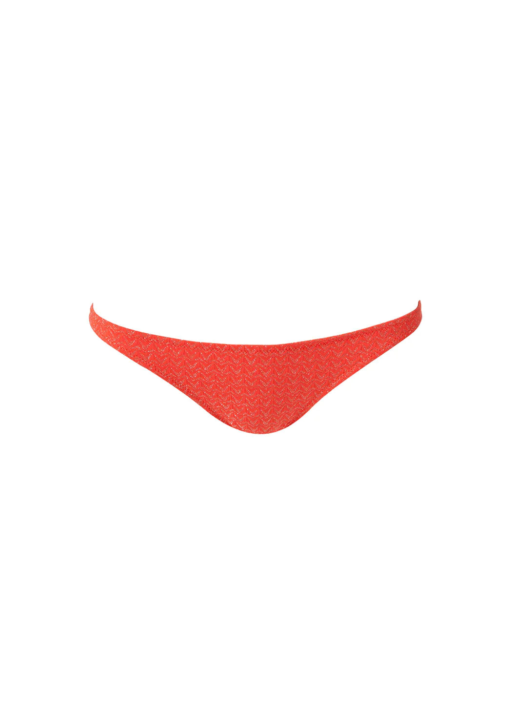 Alba Apricot Zigzag Bikini Bottom