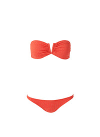 Alba Apricot Zigzag Bikini Cutout 2023  