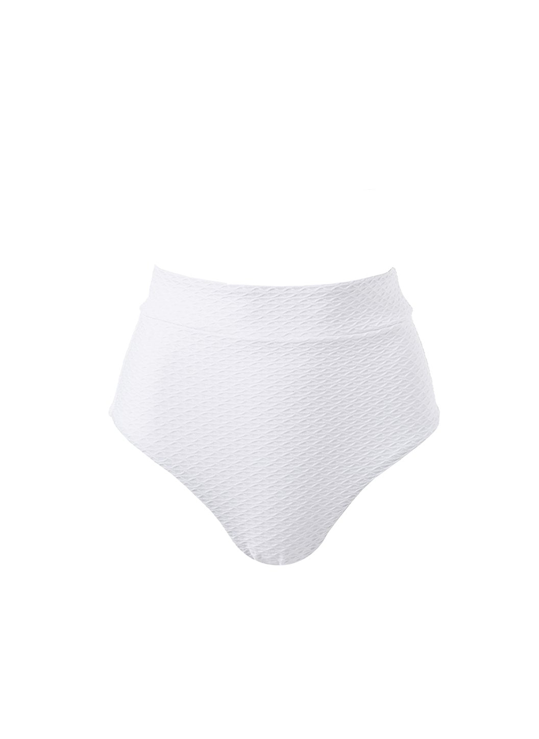 Asia Waves White Bikini Bottom CUTOUT