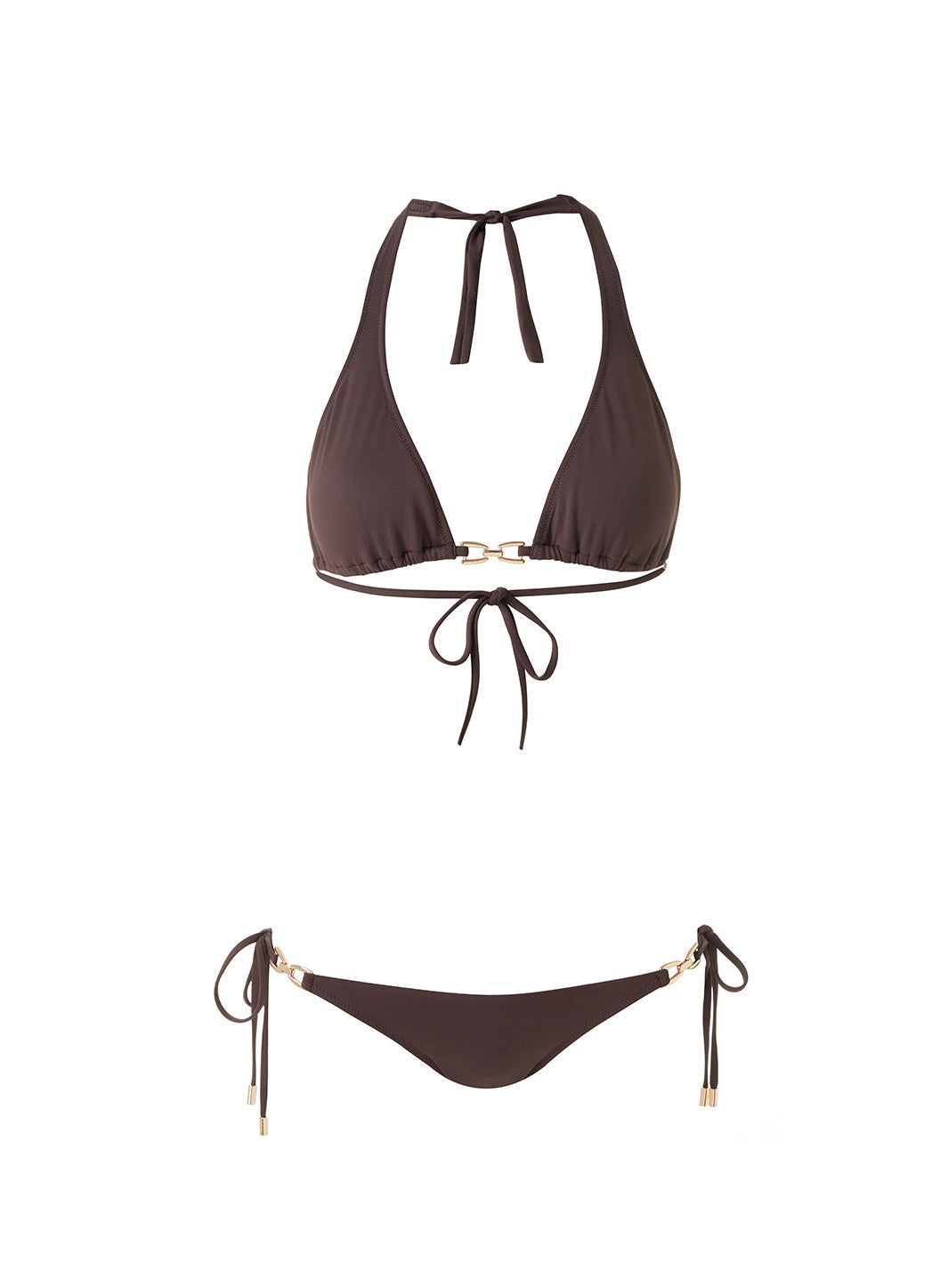 Bahamas Brown Bikini Cutout