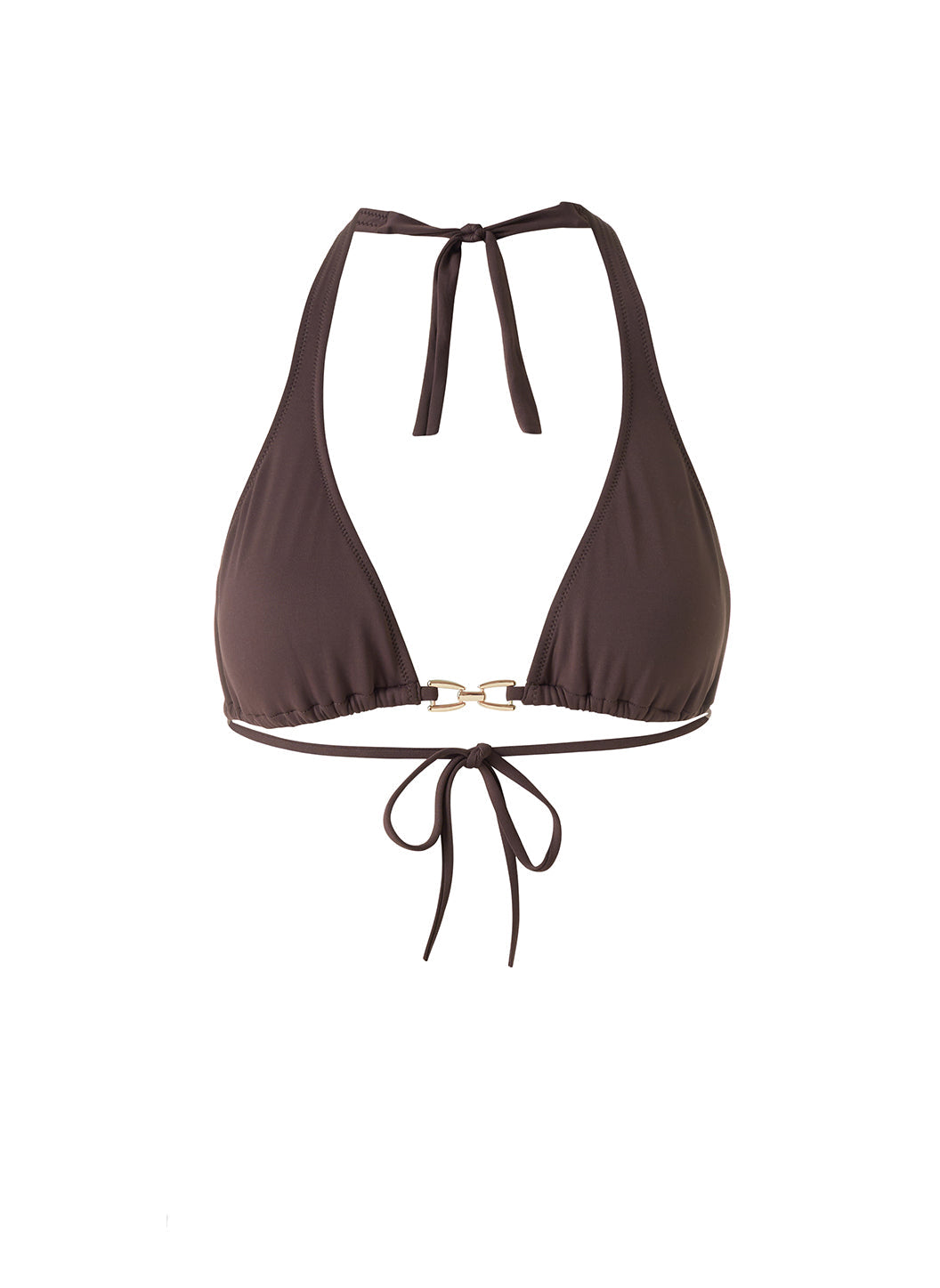 Bahamas Brown Bikini Top Cutout