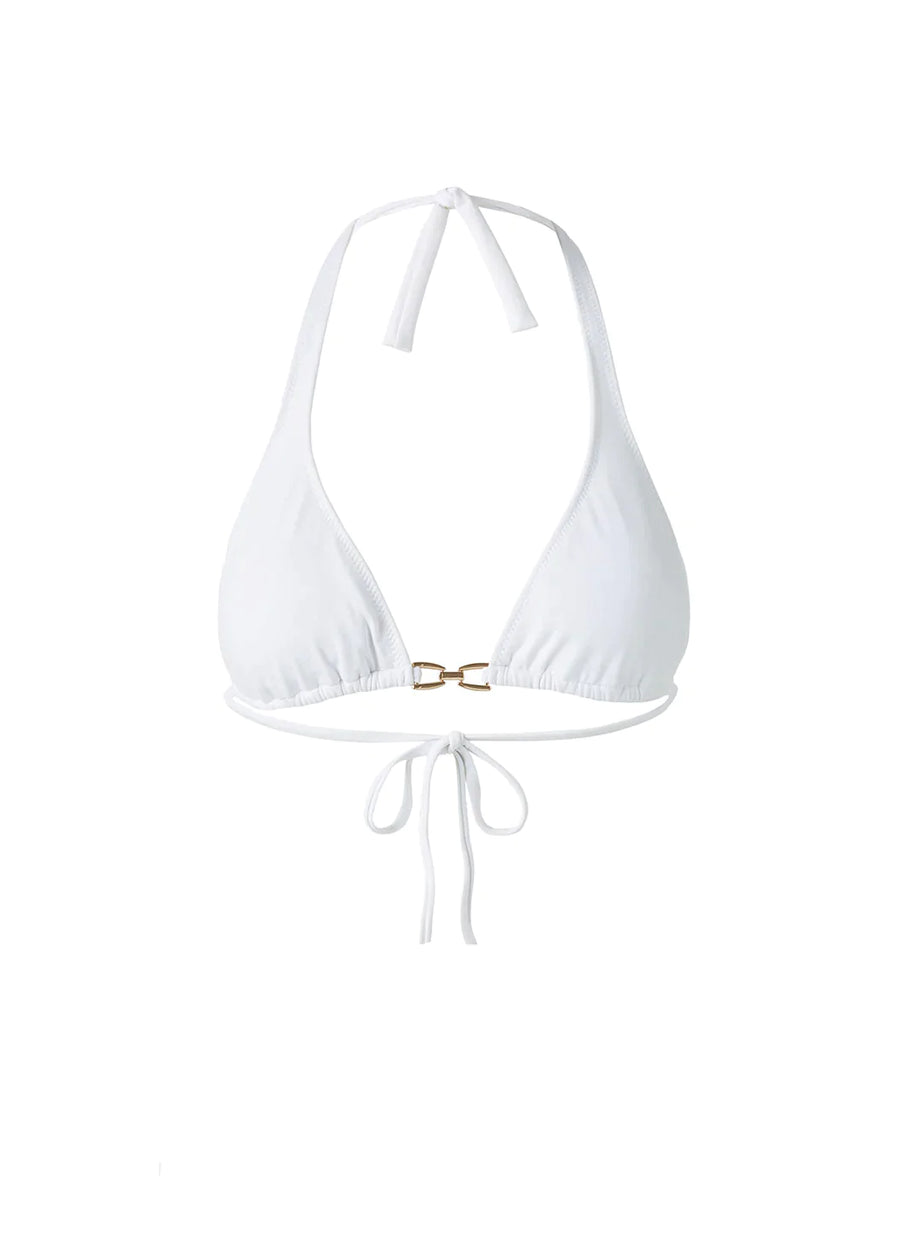 Bahamas White Bikini Top Cutout 2023  
