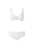Bel Air Ribbed White Bikini