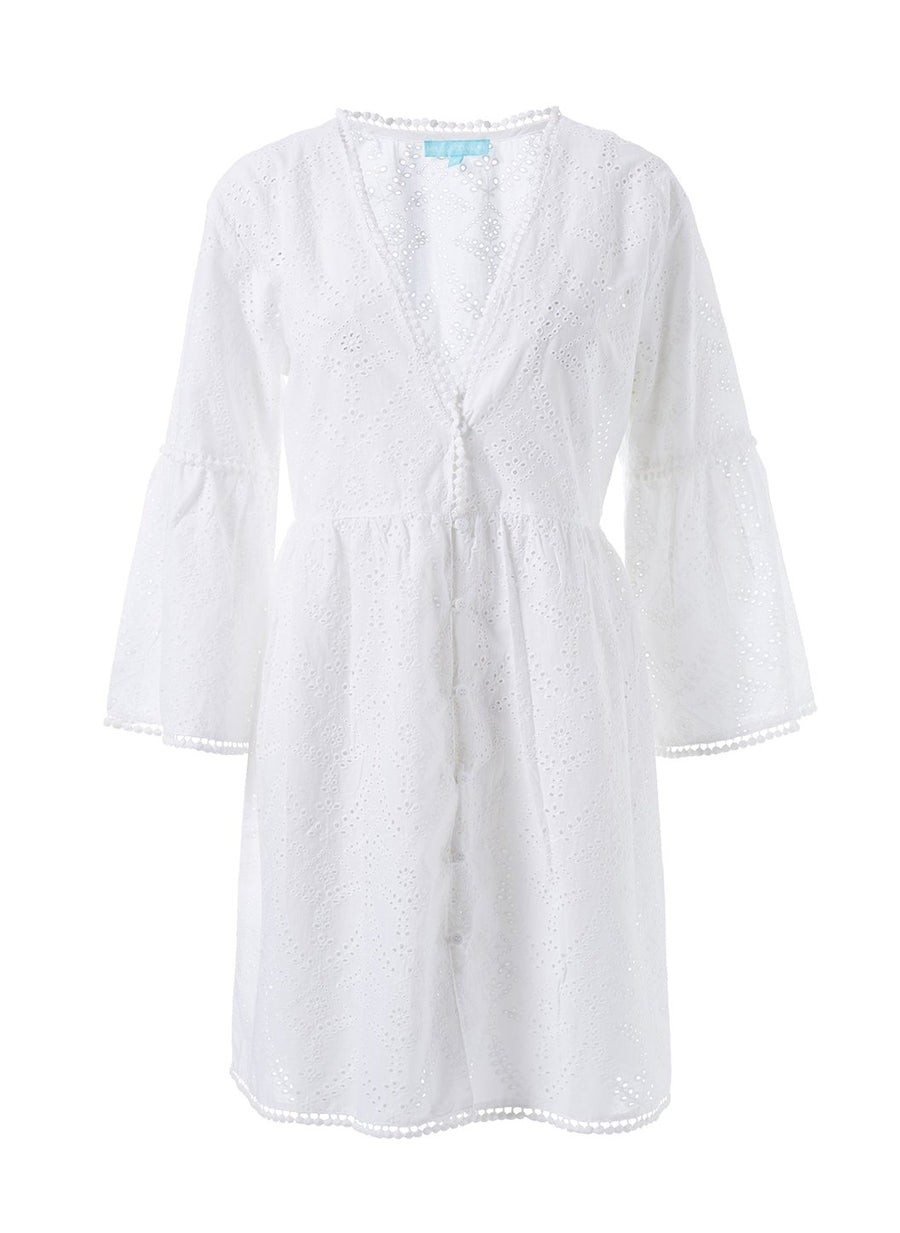 Beth White Dress CUTOUT