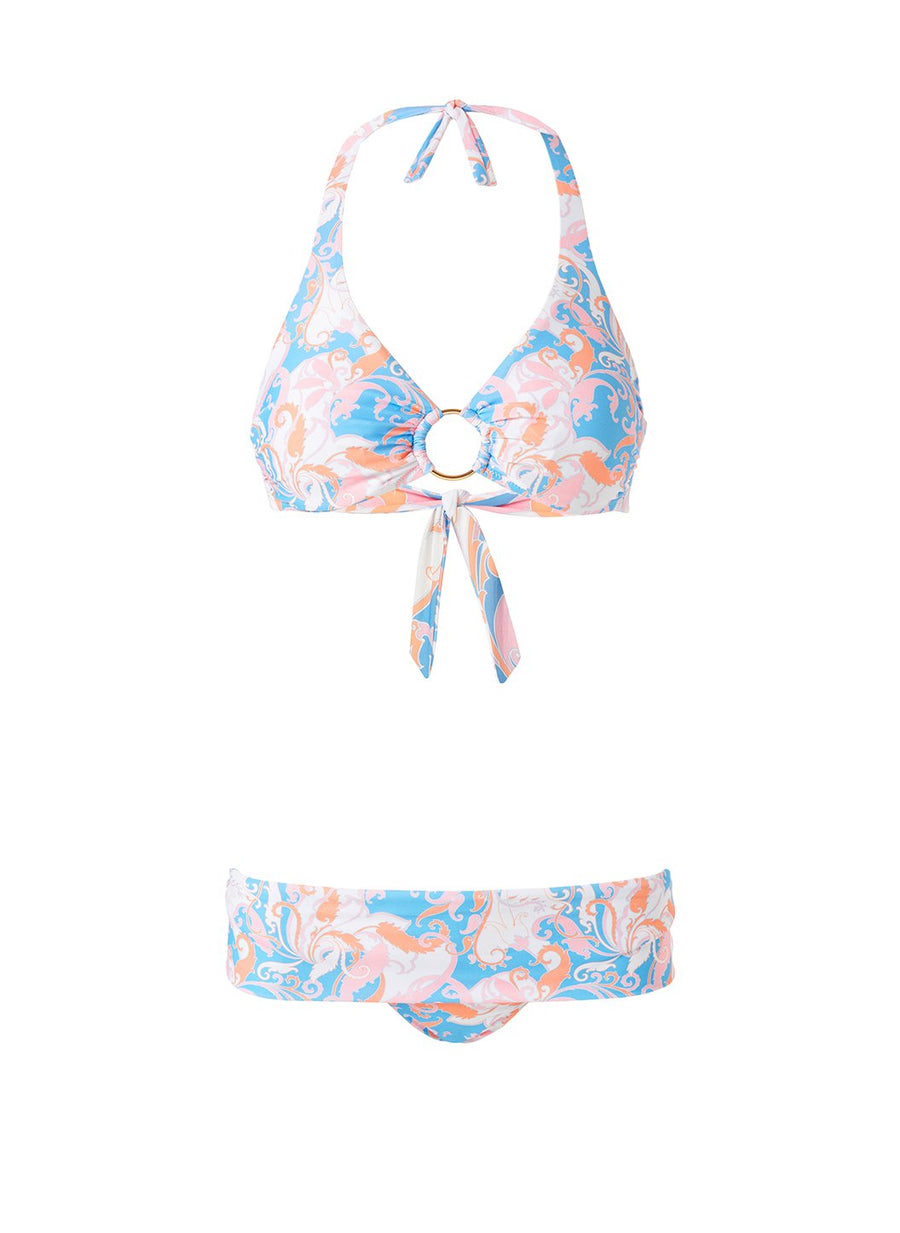 Brussels Baroque Blush Bikini Bottom