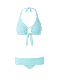 Brussels Sky Zigzag Bikini Bottom