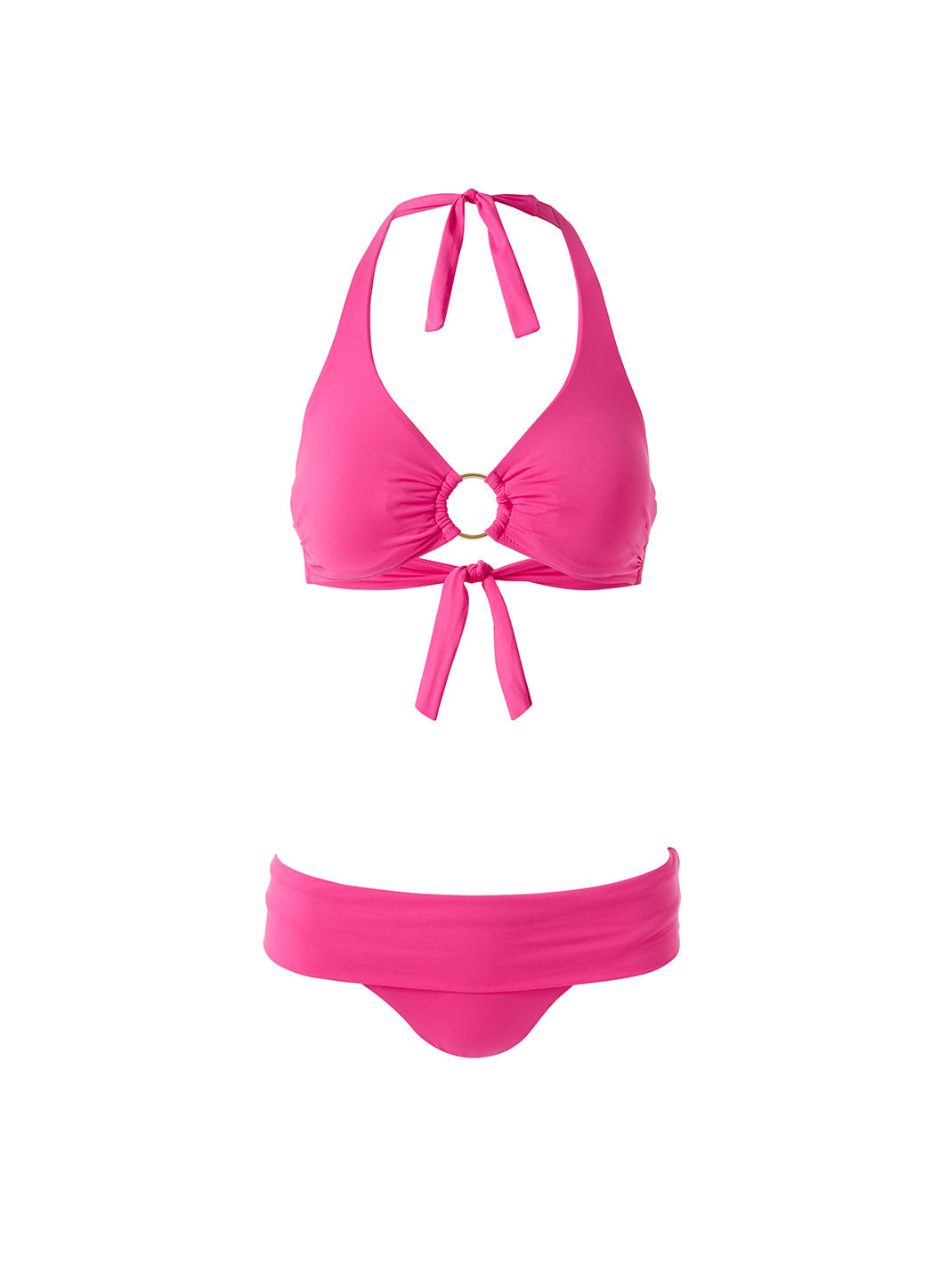 Brussels Fuchsia Bikini Cutout