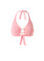 Brussels Rose Bikini Top Cutout