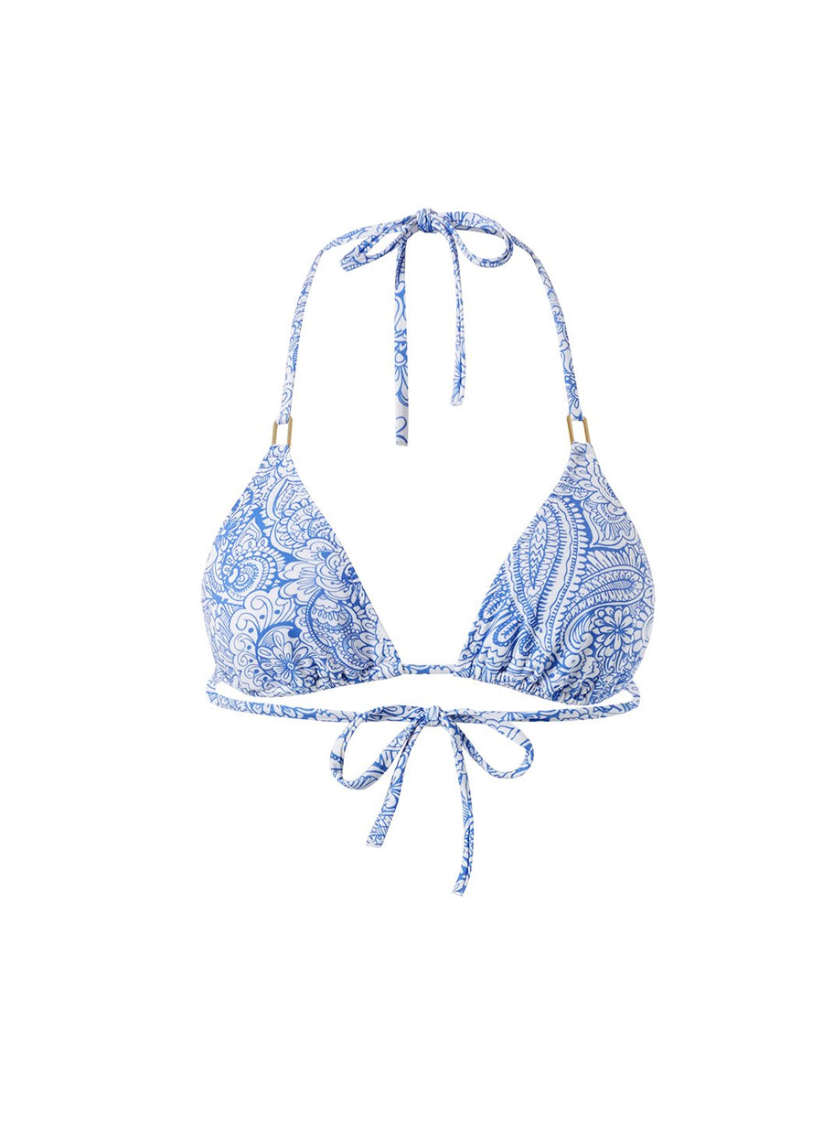 Cancun Azzuro Bikini Top CUTOUT