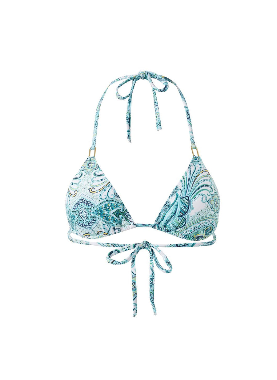 Melissa Odabash Cancun Mirage Classic Triangle Bikini Top | Official ...