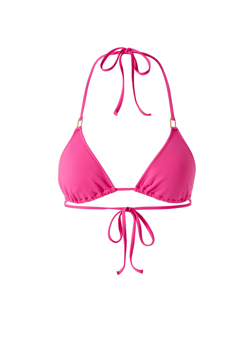 Cancun Fuchsia Bikini Top Cutout