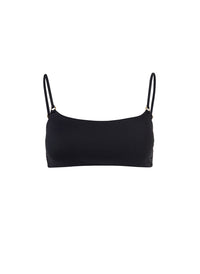 Capri Black Bikini Top