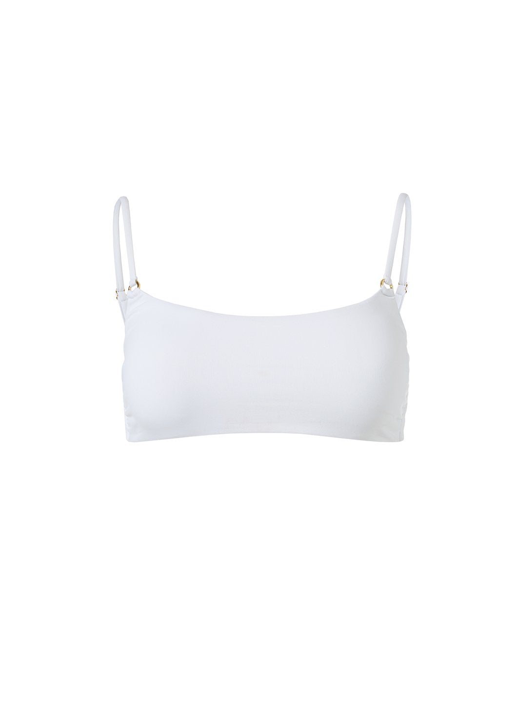 Melissa Odabash Capri White Sporty Bralette Bikini | Official Website