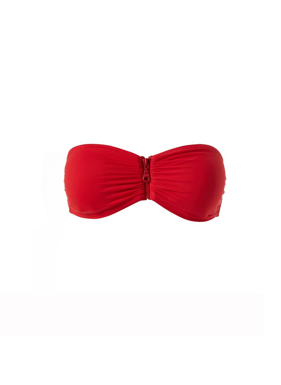 Cayman Red Bikini Top