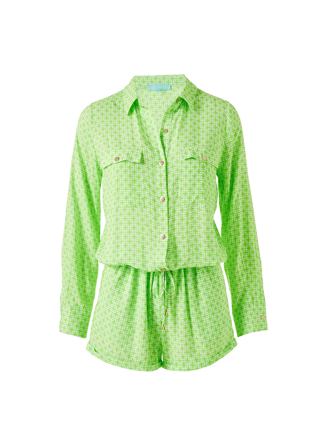 Chloe_Lime_Plinks_Playsuit_Cutout