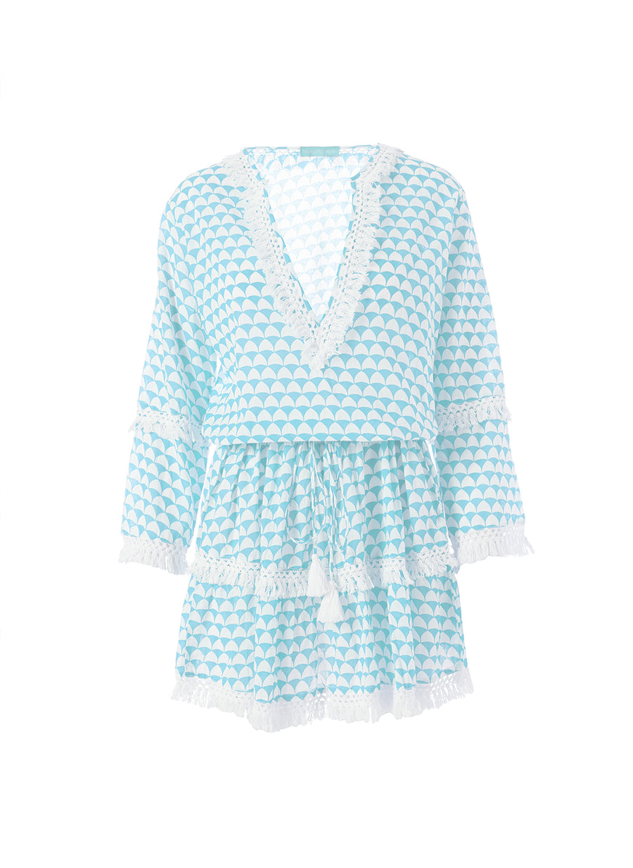 Claudia Riviera Celeste Dress