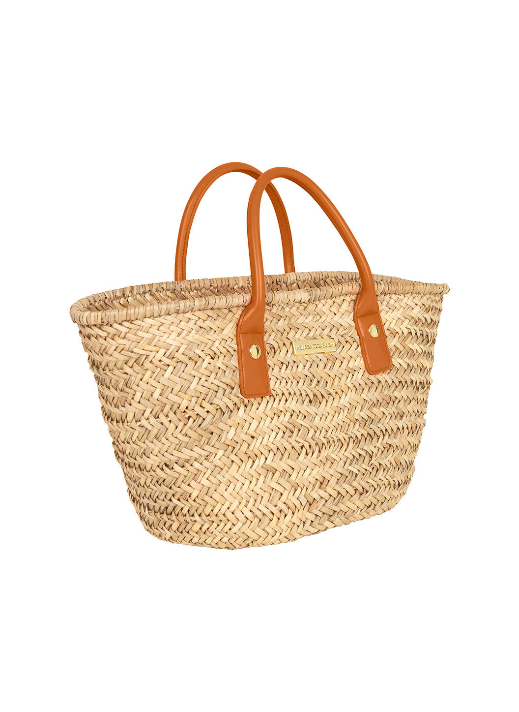 Melissa Odabash Corsica Raffia Tan Large Tote Bag | Official Website