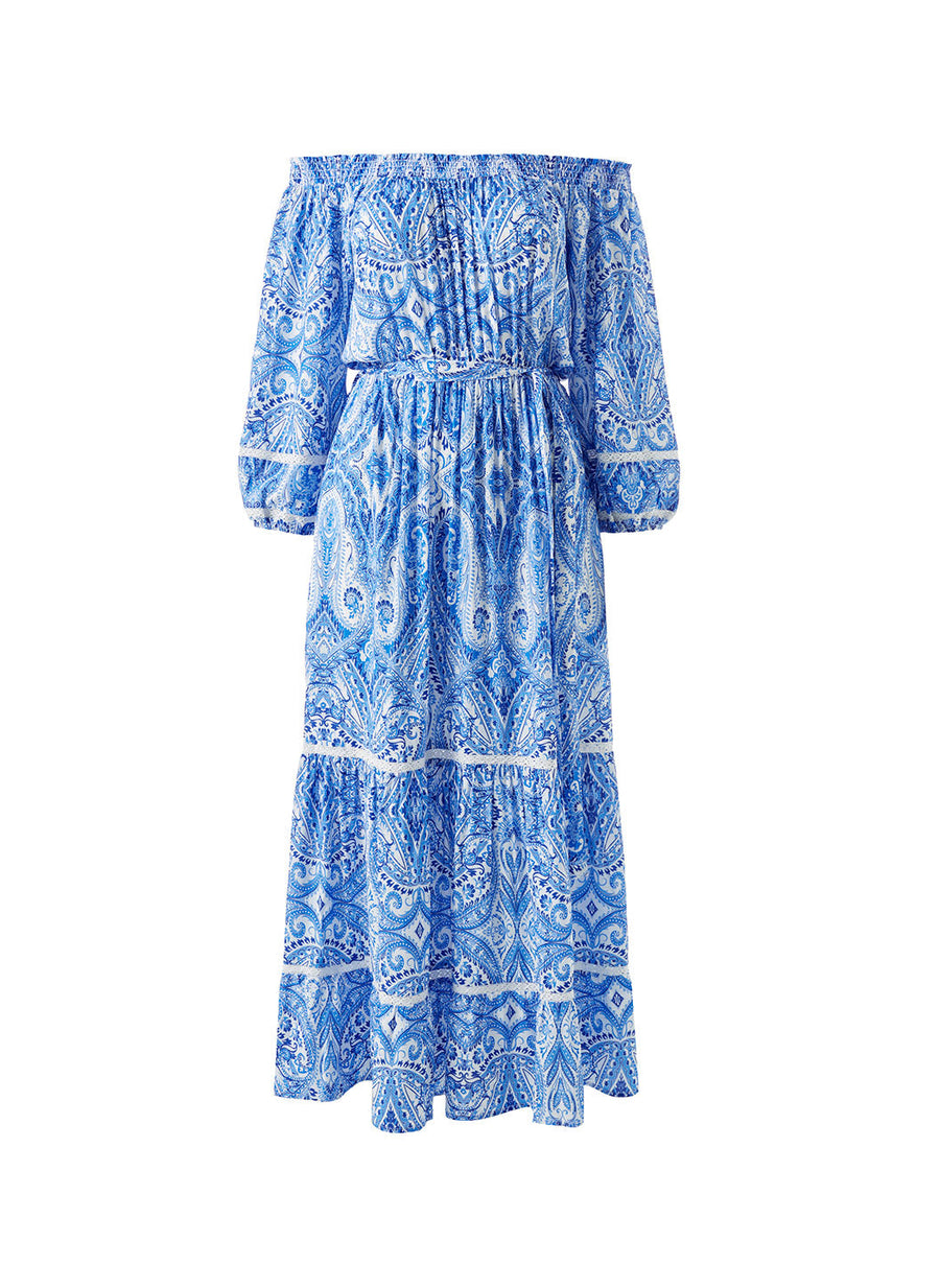 Eclipse Aztec Blue Dress | Official Site Eclipse Aztec Blue Dress | Official Site