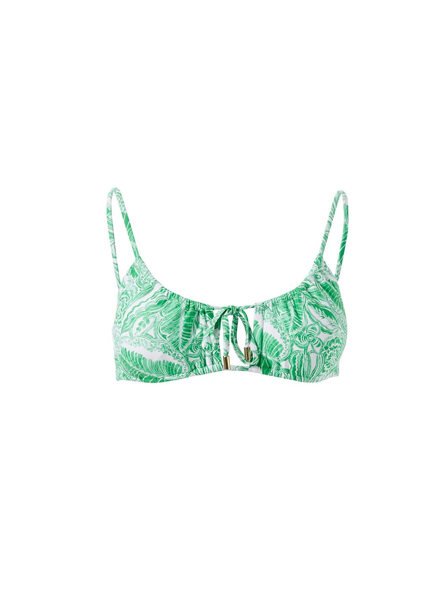 Egypt Folie Bikini Top CUTOUT