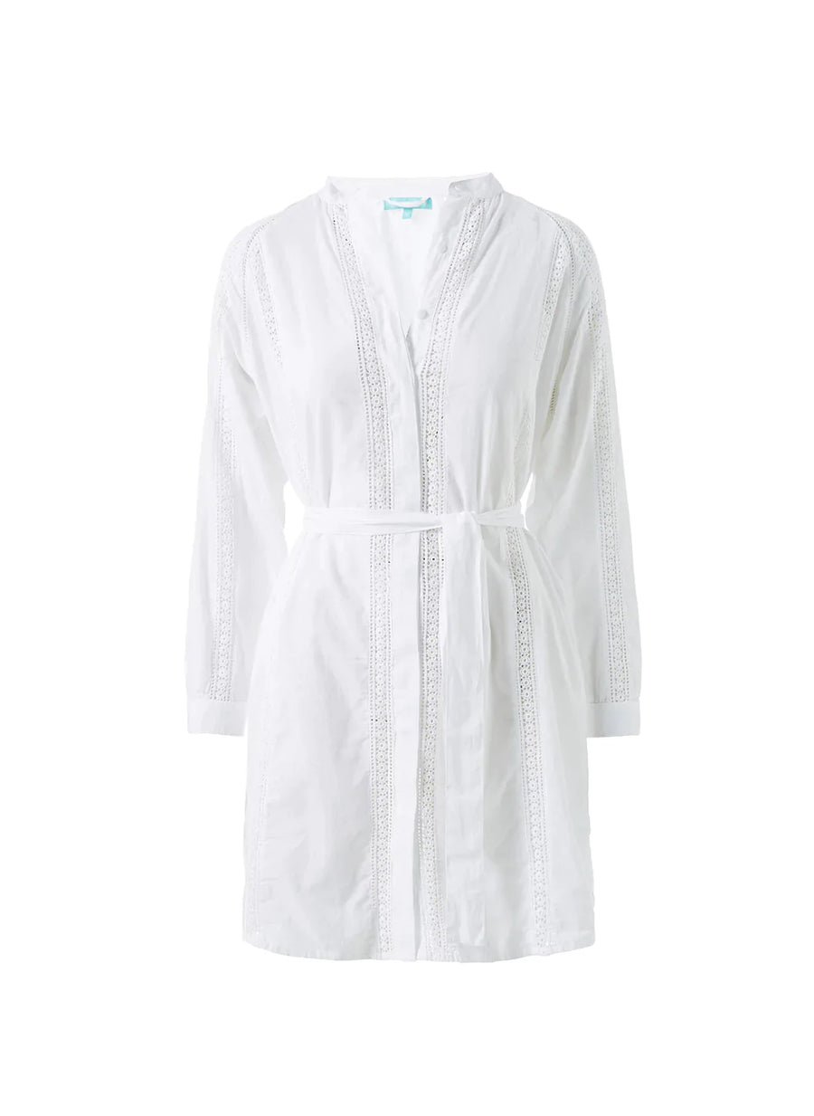 Emily White Dress Cutout 2023   