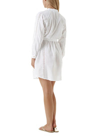 Emily White Dress Model 2023 B  