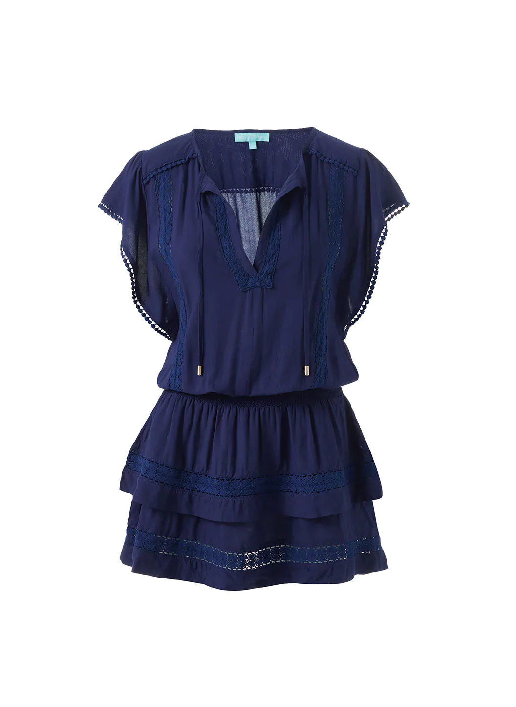 Georgie Navy Dress Cutout 2023   