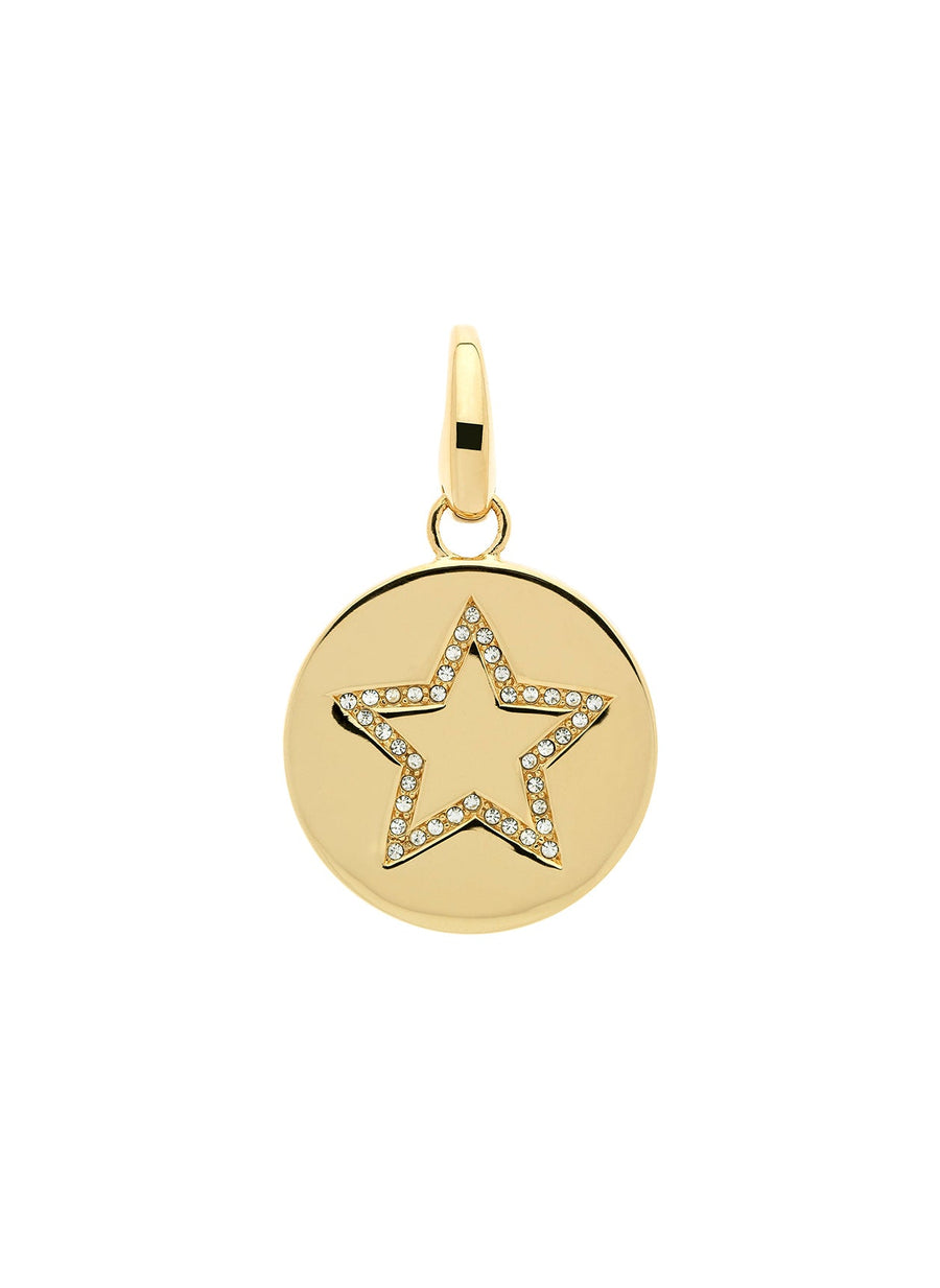 Gold Crystal Star Charm-2024