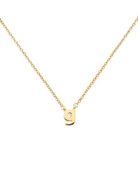 Letter 'g' Pendant Necklace