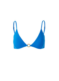 Greece Cobalt Bikini Top Cutout