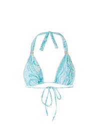 Grenada Paisley Adjustable Halterneck Bikini Top