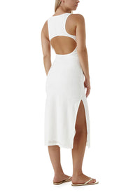 Hailey White Dress Model 2023 B  