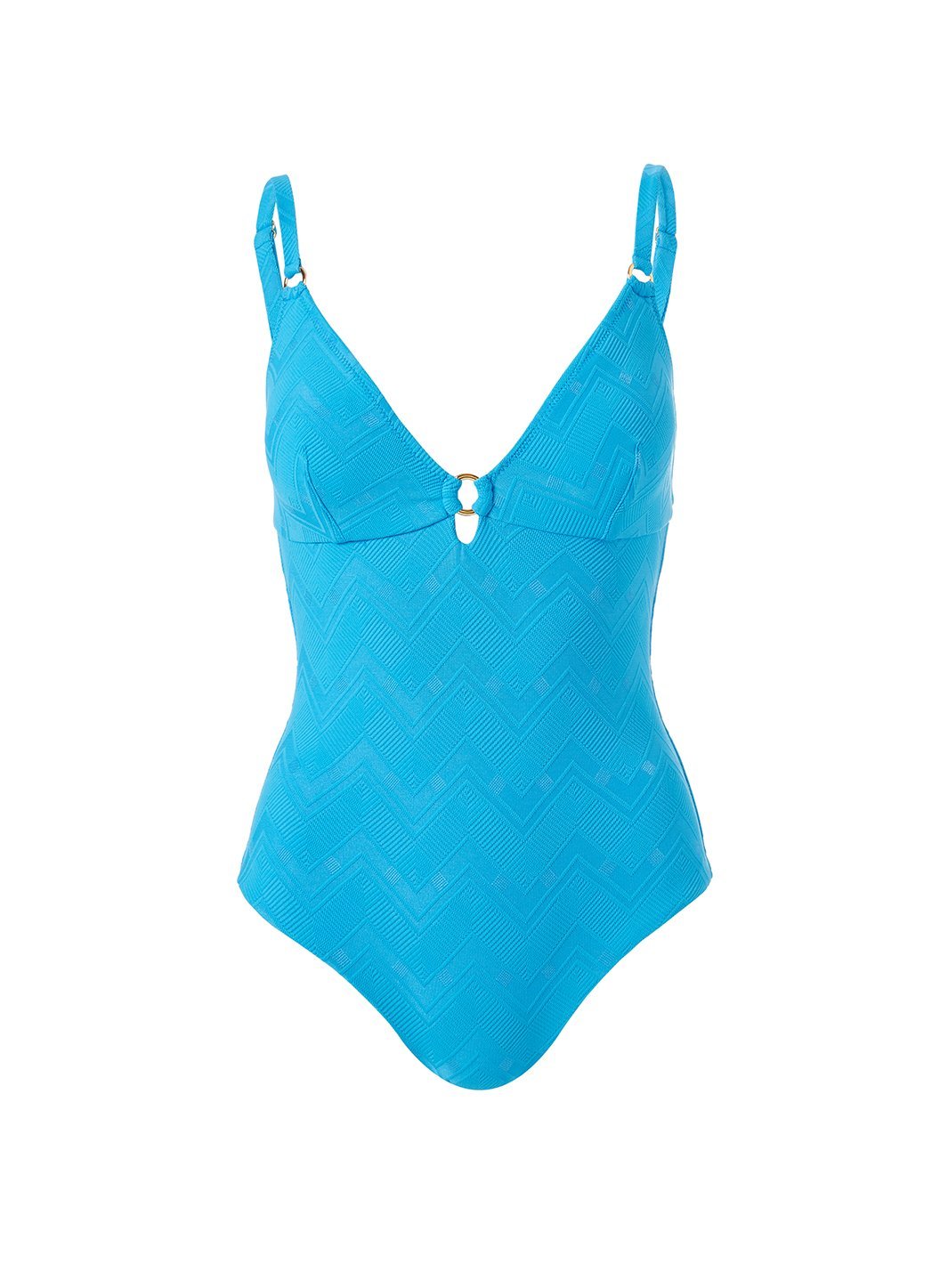 Havana Azure Zigzag Swimsuit | Official Site