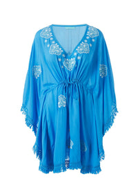 Irene Azure Kaftan Cutout