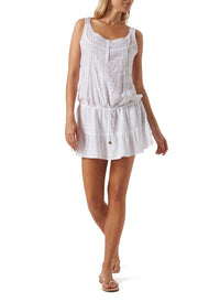 Jaz White Short Dress