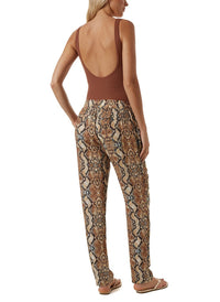 Jude Snake Print Trousers