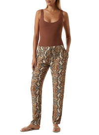 Jude Snake Print Trousers