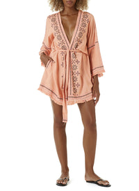Kara_Tan_Brown_Pink_Kaftan_Model_F