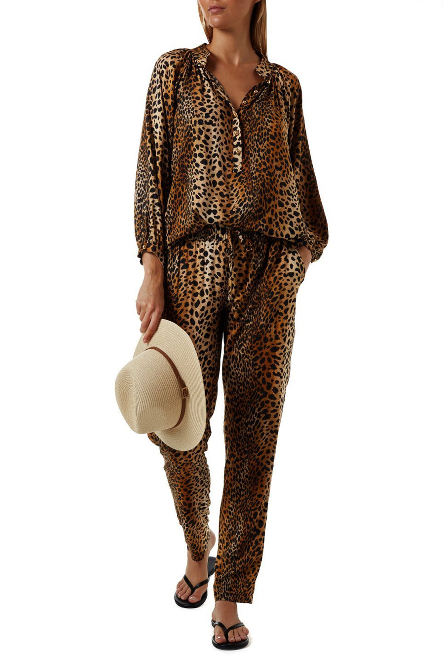 Lauri Cheetah Print Shirt